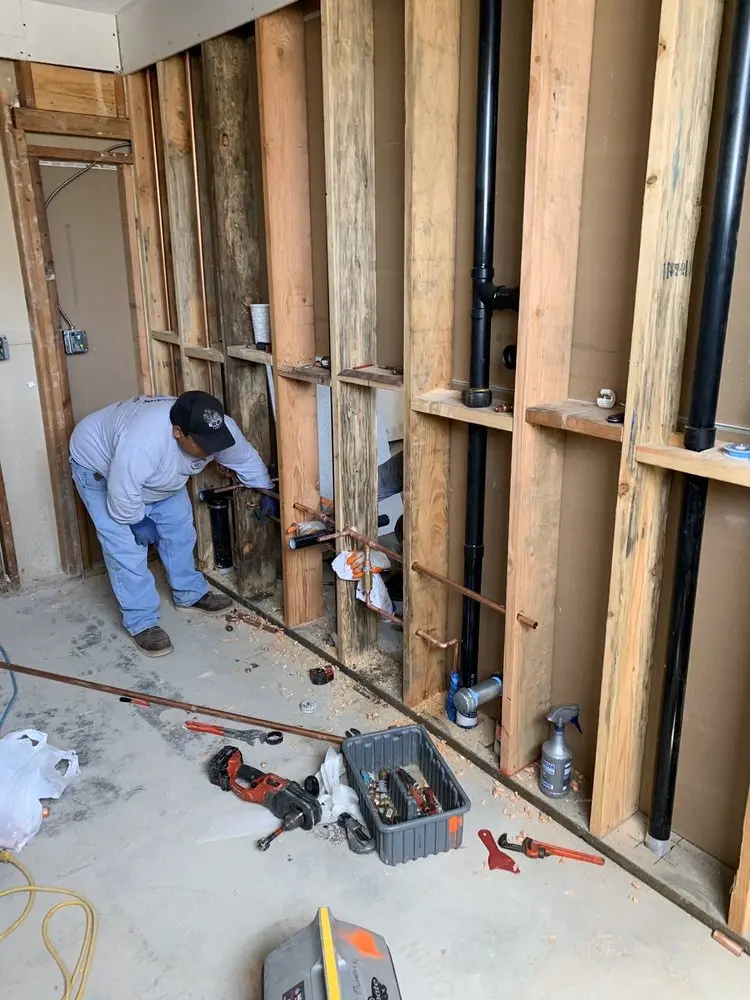 Commercial rough-in plumbing for Water Heater Replacement in Terrace-Bellaire